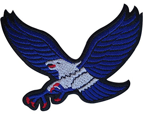 Embroidered Eagle Patch Bird Badge Iron Sew On Clothes Jacket Jeans Bag T Shirt