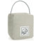 COM-FOUR® Türstopper mit Griff, schwerer 1,4 kg Türhalter, funktionelles Wohnaccessoire, Stopper für Fenster und Türen, optimal bei Durchzug (Eckig - hellgrau)