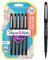 Paper Mate Flair Filzstifte | mittlere Spitze (0,7 mm) | Schwarz | 5 Stück