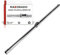 Maxorado 32mm Rohr Sauger Staubsaugerrohr zb kompatibel mit für AEG Vampyr CE 2100 Power 24dB Ae 3450 Igenio Airmax Aam 6100-6150 Ultra Silencer Öko 3000 Smart 485 4594 Ergo Essence Teleskoprohr