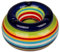 TFG Bunter Aschenbecher Sturmaschenbecher Windaschenbecher Keramik »Stripes« 11·6cm Blau
