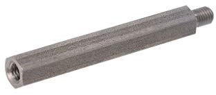 10X 248X55 Distanzmuffe mit Gewinde Innengew: M5 55mm Außengew: M5 DREMEC