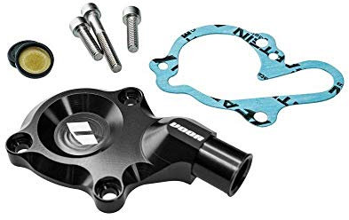 Tapa bomba de agua 50 a box voca racing para minarelli 50 am6 negro