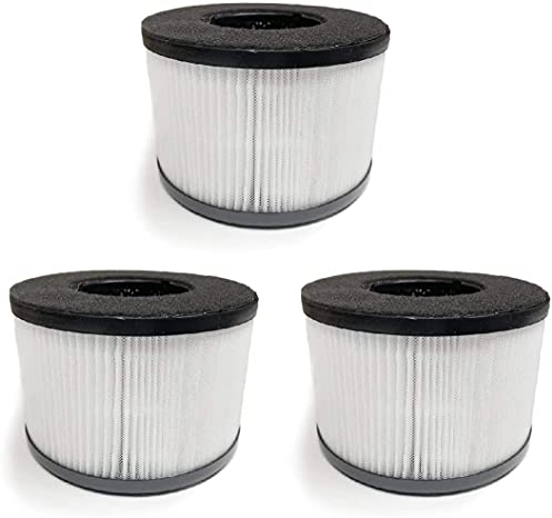 Nispira True HEPA Ersatzfilter für Himox Luftreiniger Modell AP01 H01. 3 Packungen
