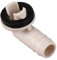 UANG Acondicionador de Aire Conector de Manguera de Drenaje de CA Acoplamiento Del Codo con Anillo de Goma para Unidades Split y Unidad de Ventana de CA 3/5 Pulgadas (15 Mm)