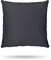 Hans-Textil-Shop Komplettkissen Linon - Kopfkissen, Dekokissen, Couchkissen, Sofakissen (50x50 cm, Dunkelgrau)