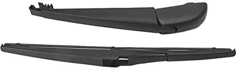 Brazo de Limpiaparabrisas, Limpiaparabrisas Trasero ABS Negro Original Estándar Eficiente 68079870Aa para Reemplazo de Parabrisas de Coche para FIAT 500 2012-2019