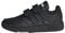 adidas Hoops Lifestyle Basketball Hook-and-Loop Shoes Schuhe, Core Black/Core Black/Cloud White, 34 EU