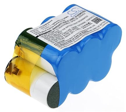Battery For Gtech SW01, SW02, SW04 Floor Sweeper, 2-01-033, AS-193CRN, AS-193E9B, HSC5/7.2, SW04-NB,