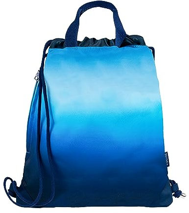 Belmil Premium Turnbeutel Sportbeutel Schuhbeutel Sportsack (Blue Navy)