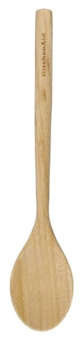 KitchenAid KQG603OHBBE, Bamboo Basting Spoon, 32.5 cm, Wood