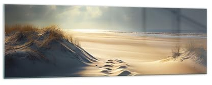 Bilder auf Glas 160x50cm Wandbild Glasdruck Landschaften Maritim - 5927