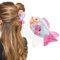 Pince à griffes pour cheveux de poisson Calkrer pour femmes, accessoires de décoration, support rigide en acrylique avec poignée, pince à cheveux d'animaux marins, non antidérapante pour récipient.