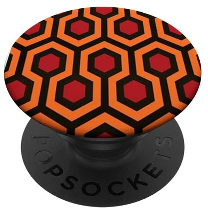 Overlook Teppich Muster Design Horror PopSockets mit austauschbarem PopGrip