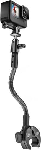 woleyi Gooseneck Super Clamp Camera Mount, Adjustable Arm Flex Clamp Base
