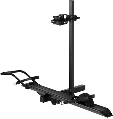 YOUNG ELECTRIC Portabici in alluminio per biciclette e bici elettriche, capacità 45,4 kg, adatto per auto, SUV, furgone, camper e rimorchi con ricevitore da 5,1 cm