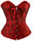 Leder Corsage Moulin Rouge Kostüm Korsett Mit Rock Korsett Kleid Halloween Damen Braun Corset Schwarz Leder Oktoberfest Bluse BH Damen Ohne Bügel Push Up