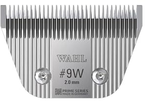 Wahl Prime Series Wide Blade, Präzisionsgeschliffen, Edelstahl, #9W, 2mm | PASSEND FÜR: Max 45, Max 50, KM2, KM5, KM10, KM Cordless and KM Supera