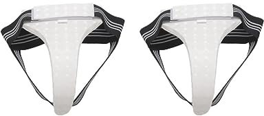 Lot de 2 protège-aine de taekwondo réglables pour femme M