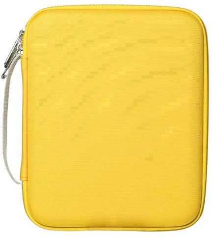 Amiibo – Porte-cartes portable pour mini livre audio Yoto, 120 poches, classeur avec fermeture éclair pour voyage Yoto (jaune)