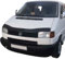 Oneway Motorhaubenschutz kompatibel mit Volkswagen Transporter T4 1991-2003 - Schwarz glänzend