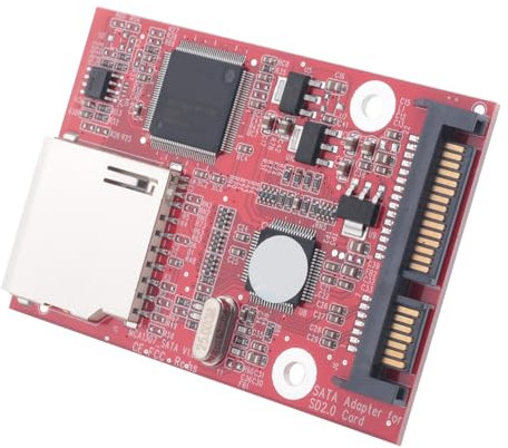 Reinscer MMC SD SDHC 2.0SATA zu SD Hoch Geschwindigkeits Adapter Karte SD Karte zu Adapter HDD Secure Digital Conversion Adapter