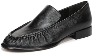 Vince Damen Nora Slipper, Schwarzes Leder, 39 EU