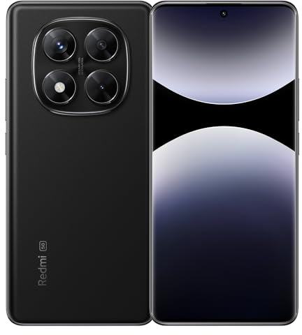 Xiaomi Redmi Note 14 Pro 5G Smartphone 12 + 512 GB 5110 mAh batteria MediaTek Dimensity 7300-Ultra, questo prodotto non ha alcuna funzione NFC, ma viene fornito con un caricabatterie da 45 W, nero