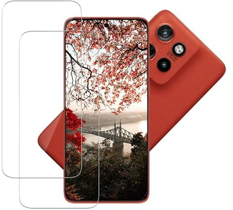 Banuyaw 2 Stück Panzerglas für Motorola Edge 50 Neo Schutzfolie, Displayschutz 9H Härte Motorola Edge 50 Neo 5G Panzer Schutz Folie, HD Klar Blasenfrei Schutzglas