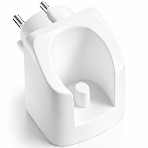 Swiftctrl Ladestation Steckdose Kompatibel mit iO6, iO5, iO4, iO3, iO2, Genius X, Vitality, Pro, 3500, 3000, Kabelloses Ladegerät für Elektrische Zahnbürsten