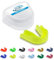 GAME GUARD – Hockey-Mundschutz für Kinder im Alter von 8, 9, 10, 11, 12, 13 Jahren. Zahnschutz für Boxen, Rugby, Fußball, Kampfsport, Kickboxen, Karate, Taekwondo [ Gelb– 1 Stück]