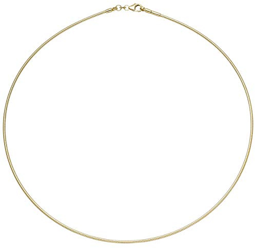 Jobo Damen-Halsreif aus 8 Karat 333 Gold 1,5 mm 42 cm