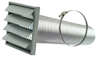 Manrose Cooker Hood kit Kitchen Fan Extract Hood Ducting 120mm / 125mm 5 43077