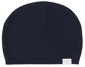 Noppies Unisex Baby U Hat Knit Zola M tze, Navy, 0-3 Monate EU