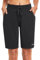 baleaf Damen Bermuda Shorts Baumwolle Sporthose Kurz Knielang Sweathose Sommerhose mit Taschen 10 Activewear Hosen Loose Casual Freizeit Schwarz XL