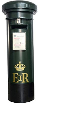 KONGY Boites Aux Lettres, Imperméable Verticale Boîte Aux Lettres Décoration Maison Métal Journal Magazine Letterbox Boites Aux Lettres sur Pied (Couleur : Vert, Taille : Height 90cm)