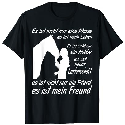 Pferdefan Mädchen für das Pferd zum Reiten für den Reitsport T-Shirt
