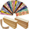 Holz DIY Lesezeichen: Blanko Form mit Ornamenten & Lchern fr Weihnachten (36 Stk)