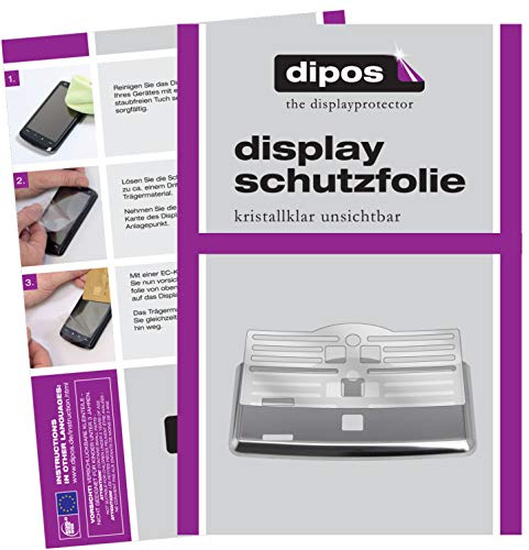 dipos 2x Displayschutzfolie klar für SAECO PicoBaristo SM5470/10 Tropfblech | Passt perfekt, Ultra-Dünn, kratzfest, blasenfrei, Case-Friendly, hüllenfreundlich, Fingerprint-kompatibel, selbstklebend