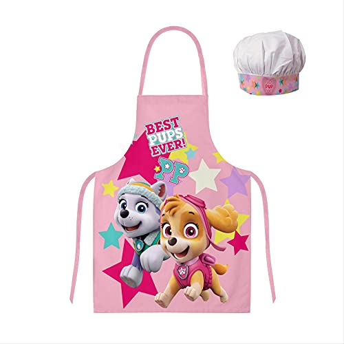 Paw Patrol Keukenschort voor Kinderen met Koksmuts