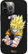 Personalaizer iPhone 14 Pro MAX Case Black with a Dragon Ball Z Goku SS1 Special Design