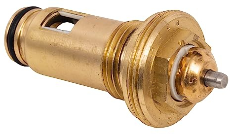 Sanitop-Wingenroth Thermostat-Ventileinsatz, für Ventilkompaktheizkörper, 40 mm Einbaulänge, stufenlose Voreinstellung, Messing, 275347