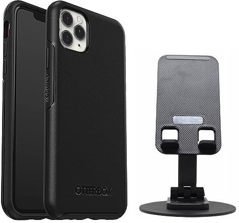 OtterBox Symmetry Series Case for iPhone 11 PRO MAX & iPhone Xs Max - Includes Desktop Stand - Eco-Friendly Packaging - Black