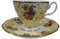 Royal Albert Tasse à café avec soucoupe en porcelaine 0,15 litres collection rose camée Peach