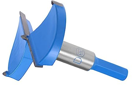 LEPEVNEY Brocas Forstner de 65 mm para carpintería, broca Forstner de carburo de tungsteno, sierra perforadora para madera, taladro con bisagras, 1 unidad
