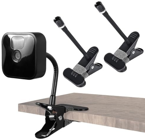 2 Stück Flexible Halterungen, Metall Kamerahalterung Klemmhalterung Kamerahalterung für Blink XT/XT2, Blink Mini und Blink New Blink Outdoor/Indoor