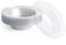 Matana - 25 Ciotole in Plastica Rigida Trasparente con Glitter Argentati, 360ml - Piatti Fondi per Matrimoni, Compleanni, Battesimi, Natale, Barbecue, Feste - Resistenti e Riutilizzabili