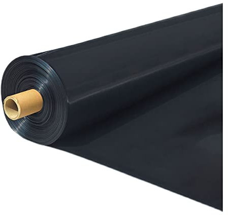 Generico Rivestimenti Flessibili per laghetti 3x7 m, Pellicola Nera Resistente ai Raggi UV da 0,2 mm per Piscine da Giardino, laghetti per Pesci, fontane e ruscelli - Rivestimento a Membrana impermea
