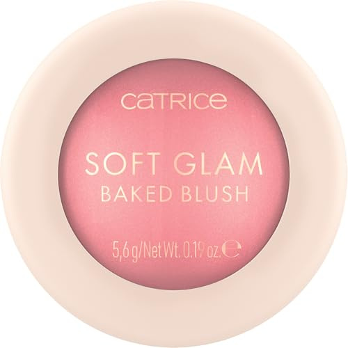 Catrice Soft Glam Baked Blush | Luminous, Lightweight Powder for Buildable Color | Vegan & Cruelty Free (040 | Midnight Berry)