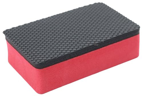 Succcerative Buffer for Car, Preparation Sponge - Rexarable Car Paint Clay Clay Purge - Effectively Dissolve Dirt, Profo Cleaning Tool Striny Buffer for Car Sponge Preparation for Paint Pure